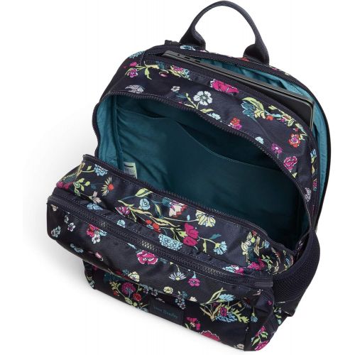  Vera Bradley Recycled Lighten Up Reactive Grand Backpack, Itsy Ditsy Floral,One Size