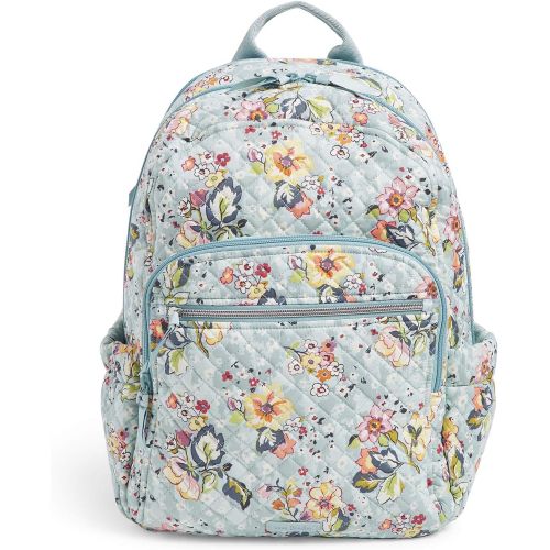  Vera Bradley Womens Cotton Campus Backpack