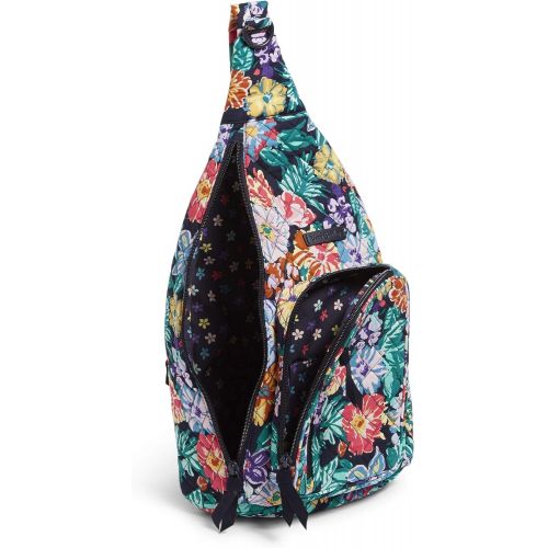  Vera Bradley Womens Cotton Medium Sling Backpack