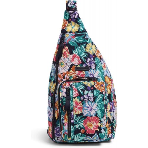  Vera Bradley Womens Cotton Medium Sling Backpack