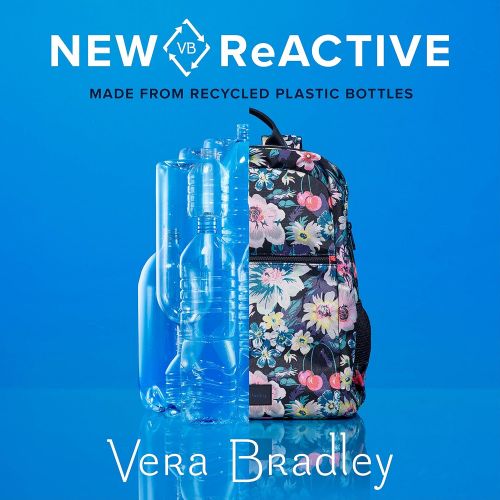  [아마존베스트]Vera Bradley Womens Recycled Lighten Up ReActive Daytripper Backpack