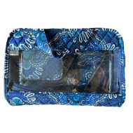 Vera Bradley Travel Bundle available in 2 design (Blue Tapestry)