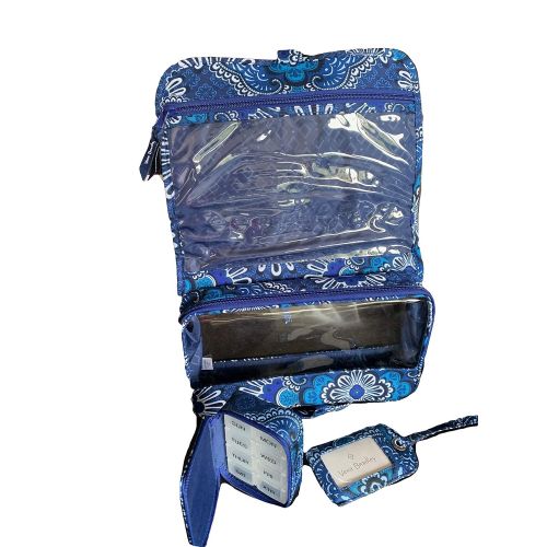  Vera Bradley Travel Bundle available in 2 design (Blue Tapestry)