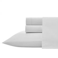 Vera Wang Triple Merrow Sheet Set, King, White