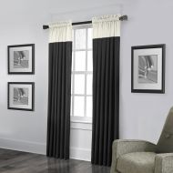 Veratex The Monterey Window Collection Made in the U.S.A. 100% Linen Living Room Rod Pocket Window Panel Curtain, Gray, 63