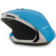 Verbatim Wireless Notebook 8-Button Deluxe Blue LED Mouse (Blue)