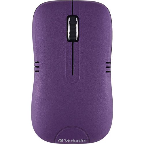  Verbatim Commuter Series Wireless Notebook Optical Mouse (Matte Purple)