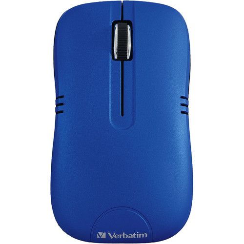  Verbatim Commuter Series Wireless Notebook Optical Mouse (Matte Blue)