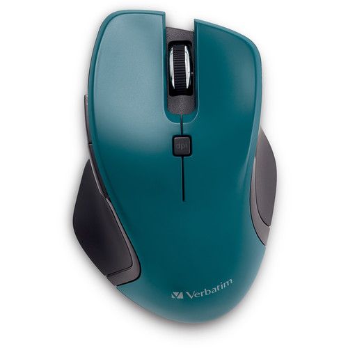  Verbatim Wireless Blue LED USB Type-C Mouse (Teal)