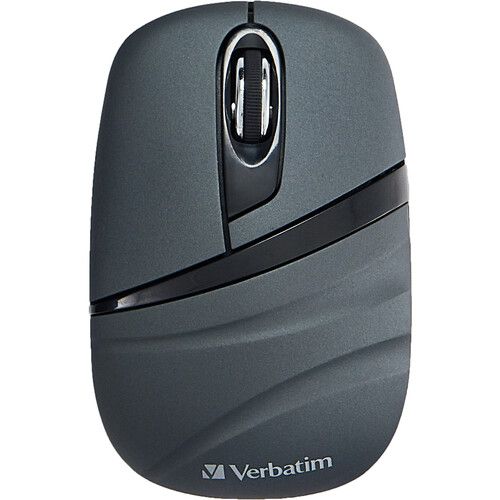  Verbatim Commuter Series Wireless Mini Travel Mouse (Graphite)