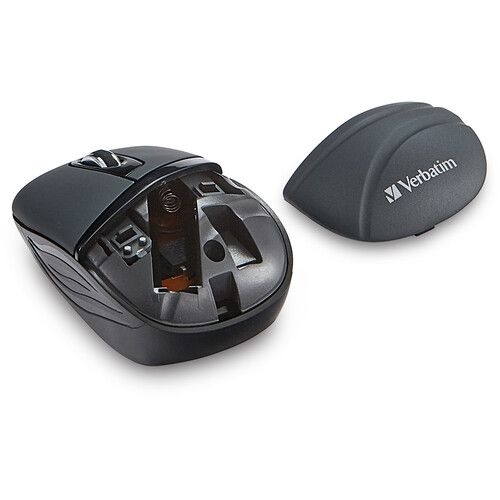  Verbatim Commuter Series Wireless Mini Travel Mouse (Graphite)