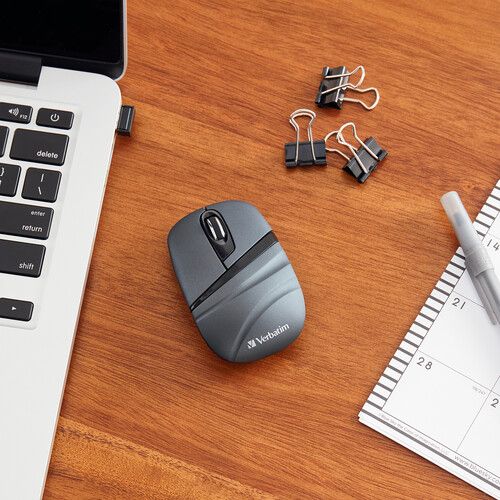  Verbatim Commuter Series Wireless Mini Travel Mouse (Graphite)