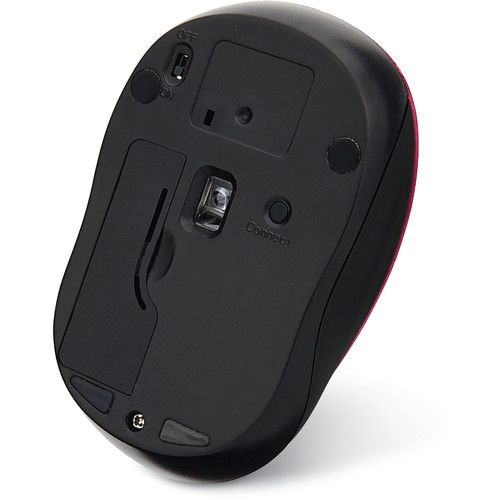  Verbatim Silent Wireless Blue Led Mouse (Red)