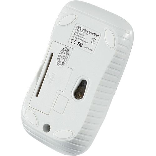  Verbatim Commuter Series Wireless Notebook Optical Mouse (Matte White)