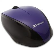 Verbatim Wireless Multi-Trac Blue LED Optical Mouse (Purple)