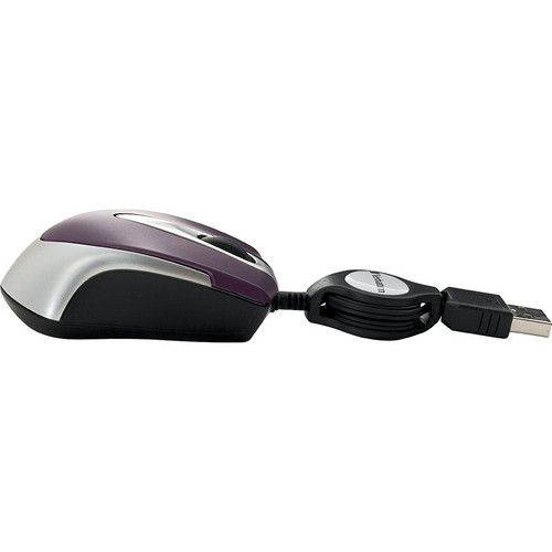  Verbatim Optical Mini Travel Mouse (Purple)