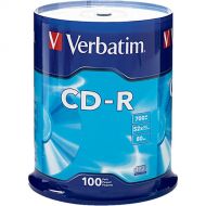 Verbatim CD-R 700MB Disc (100-Pack Spindle)