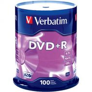 Verbatim DVD+R 4.7GB 16x Disc (100 Pack)
