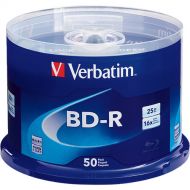 Verbatim 25GB BD-R Blu-ray 16x Discs (50-Pack Spindle)