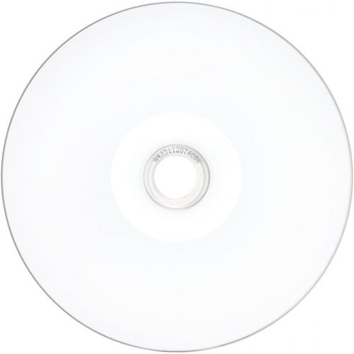  [아마존베스트]Verbatim CD-R 700MB 52X White Inkjet Hub Printable Recordable Media Disc - 100pk Spindle