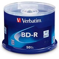 [아마존베스트]Verbatim BD-R 25GB 16X Blu-ray Recordable Media Disc - 50 Pack Spindle