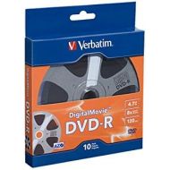 [아마존베스트]Verbatim DVD-R 4.7GB 8X - DigitalMovie Surface - 10pk Bulk Box