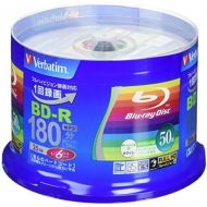 [아마존베스트]50 Verbatim Blu Ray 25 Gb Bd-r Single Layer 6X Speed Original Spindle Printable Blueray