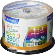 [아마존베스트]Verbatim Blu-ray Disc 50 pcs Spindle - 50GB 4X BD-R DL - Inkjet Printable