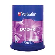 [아마존핫딜]Verbatim 43551 DVD+R Pc Komponent Silber- 100 Stueck