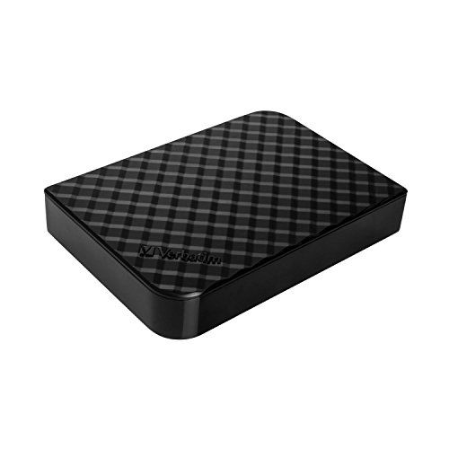  Verbatim 2TB Store n Save Desktop Hard Drive, USB 3.0, Diamond Black 97580