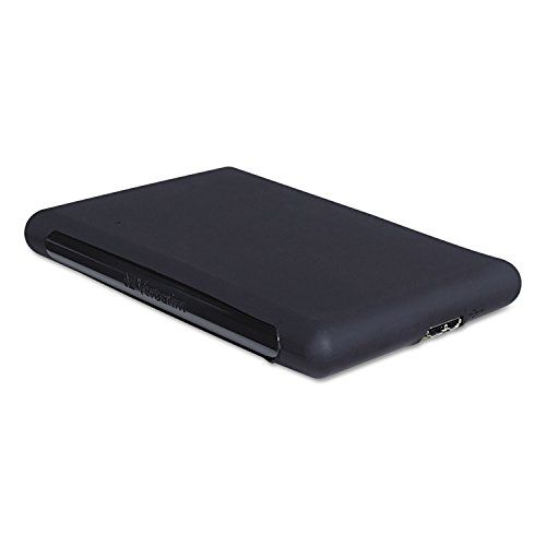  Verbatim 1TB Titan XS Portable Hard Drive, USB 3.0 - Black