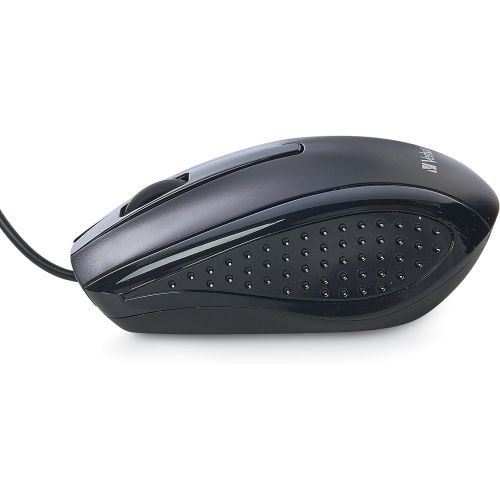  [아마존베스트]Verbatim Slimline Keyboard and Mouse - Wired with USB Accessibility - Mac & PC Compatible - Black - FFP