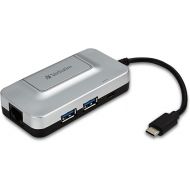 Verbatim USB-C 3-Port Hub with Gigabit Ethernet & Power Delivery