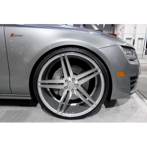  Verde Custom Wheels Parallax Silver Wheel with Machined Face (22x10.5/5x112mm)