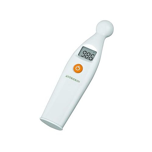  Temple Thermometer | Infrared Measurements | Fast 6-Second Readout | Fever Alert | Backlit Display | Programmable Timer | 1-Year Warranty