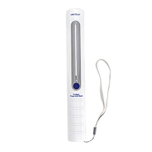  Visit the Verilux Store Verilux CleanWave Portable Sanitizing Travel Wand - UV-C Technology - Kills Germs and Bacteria