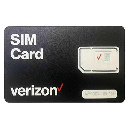  [아마존베스트]Verizon Postpaid Verizon Wireless 4G LTE SIM Card - All 3 Sizes (3-in-1), Nano/Micro/Standard Sizes (4FF / 3FF / 2FF)