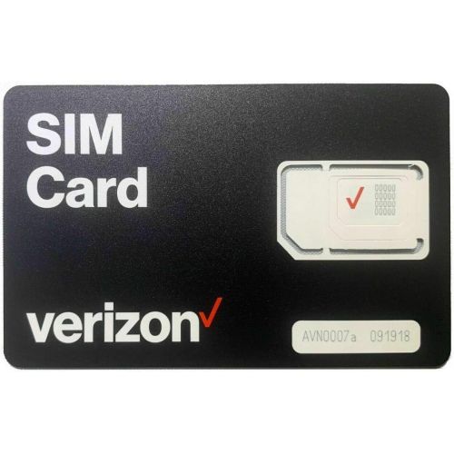  [아마존베스트]Verizon Postpaid Verizon Wireless 4G LTE SIM Card - All 3 Sizes (3-in-1), Nano/Micro/Standard Sizes (4FF / 3FF / 2FF)