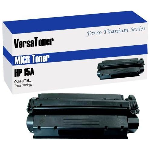  VersaToner - 15A C7115A MICR Toner Cartridge for Check Printing - Compatible with LaserJet 3300, 1000, 3320, 1200, 3380, 3310, 1220