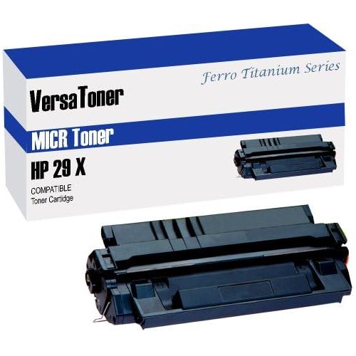 VersaToner - 29X C4129X MICR Toner Cartridge for Check Printing - Compatible with LaserJet 5000, 5100