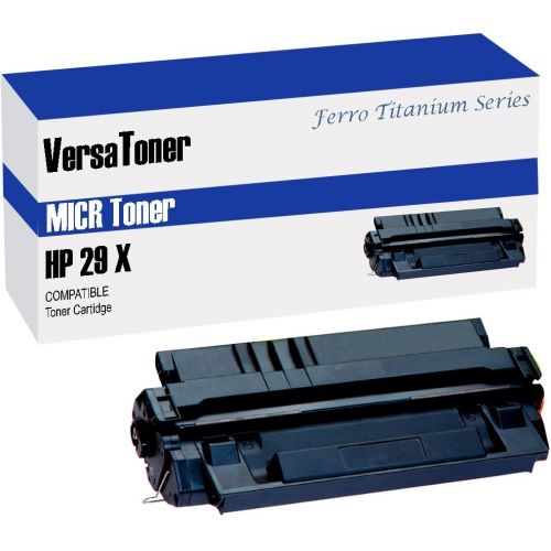  VersaToner - 29X C4129X MICR Toner Cartridge for Check Printing - Compatible with LaserJet 5000, 5100