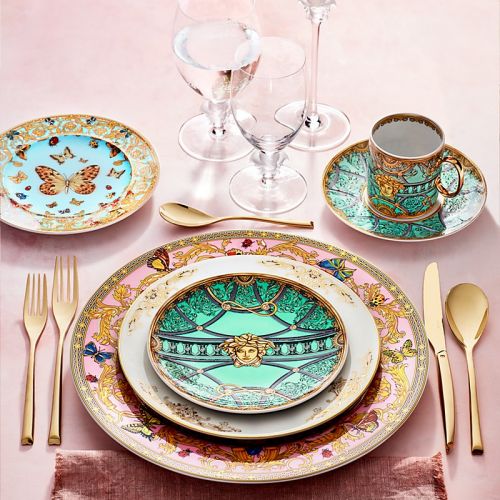  Rosenthal Meets Versace Butterfly Garden Bread & Butter Plate