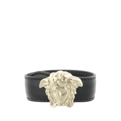  Versace Medusa Head leather bracelet