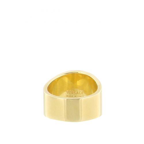  Versace Medusa Head gold-tone ring