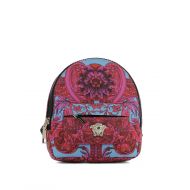 Versace Baroque print nylon small backpack
