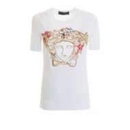 Versace Medusa embellishment cotton Tee