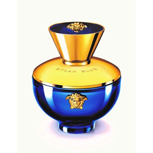  Versace Dylan Blue Pour Femme Eau de Parfum Spray,3.4 Fl Oz, Pack of 1