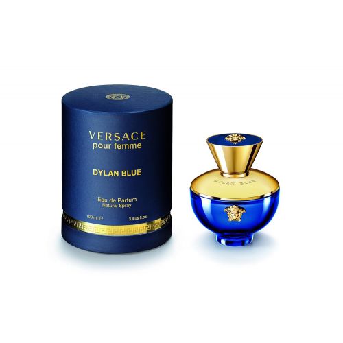  Versace Dylan Blue Pour Femme Eau de Parfum Spray,3.4 Fl Oz, Pack of 1