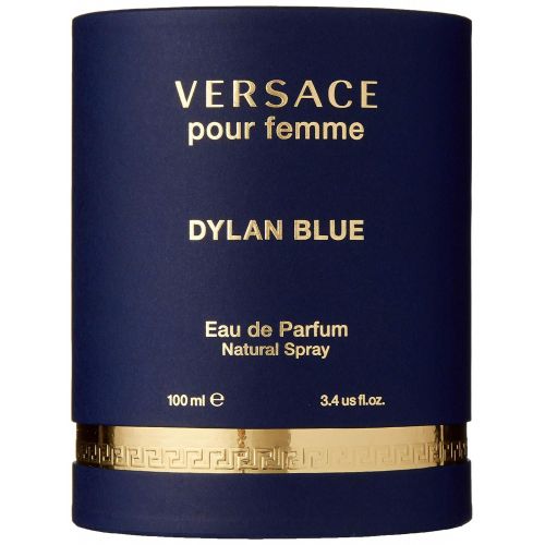  Versace Dylan Blue Pour Femme Eau de Parfum Spray,3.4 Fl Oz, Pack of 1