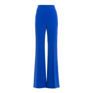 Versace Collection Rear zip detailed palazzo trousers